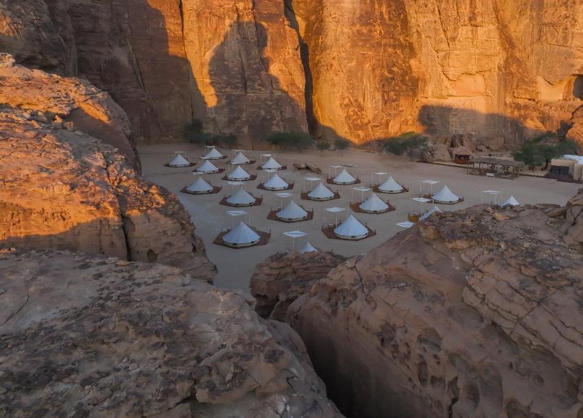 مخيم مسارات - العلا