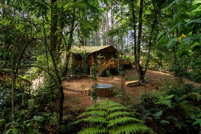 Bellota: Cabaña de lujo con jacuzzi privado