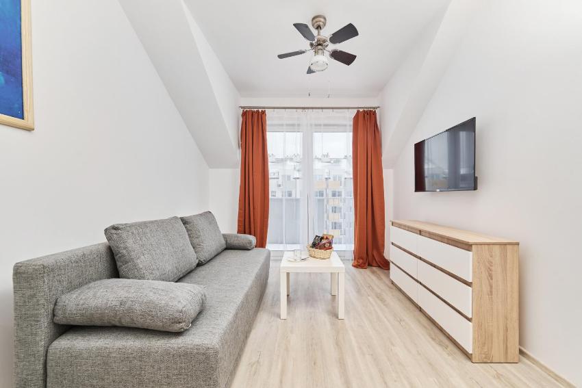 Apartment with Balcony and Parking Place Drabika Wrocław by Renters