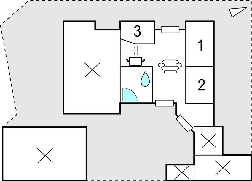 Nice home in Slagelse w/ WiFi and 3 Bedrooms