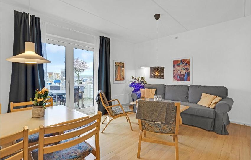 Awesome apartment in Rudkbing with 2 Bedrooms and WiFi