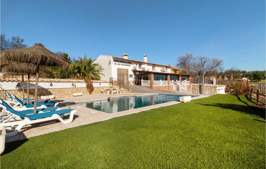 Awesome home in Cuevas de San Marcos with Outdoor swimming pool, WiFi and 7 Bedrooms