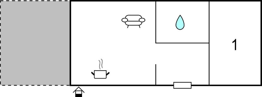 Stunning apartment in Jezera Tisno with 1 Bedrooms and WiFi