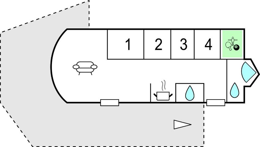 Four-Bedroom Holiday Home in Hals