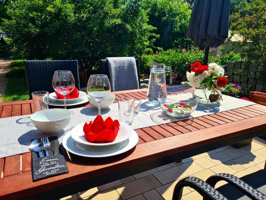 Appartement Uttied mit Terrasse und Garten