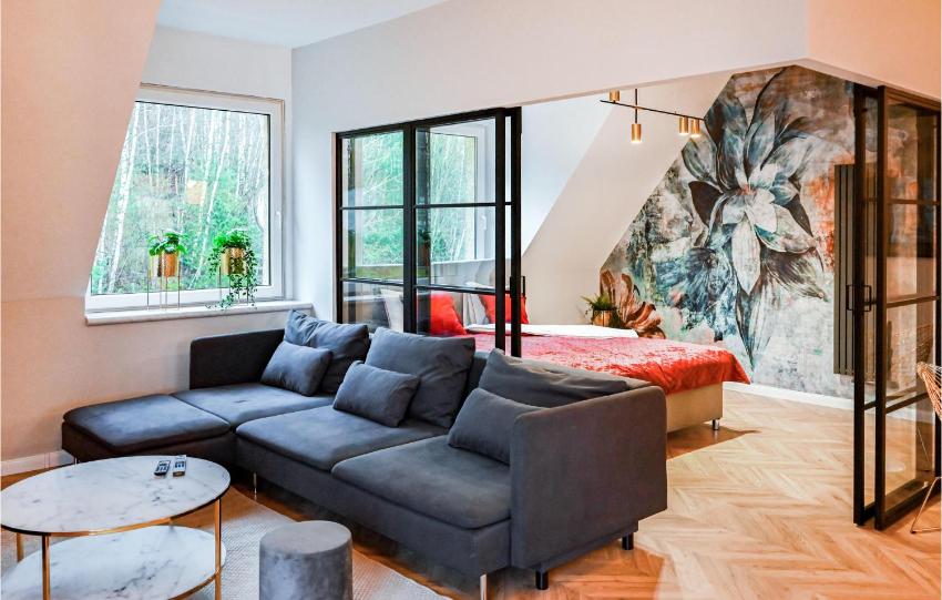 Beautiful apartment in Stezyca with WiFi and 2 Bedrooms