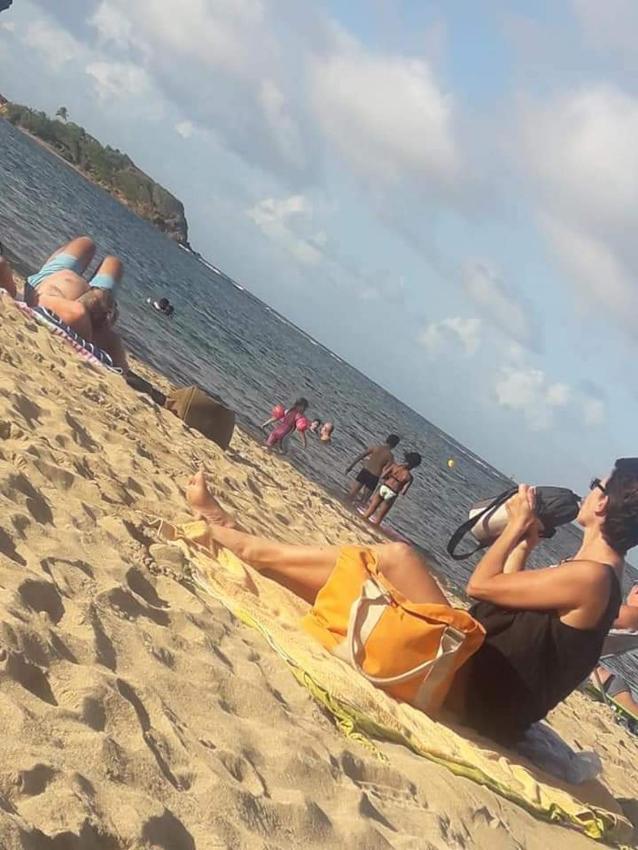 Vacances en Martinique á la plage