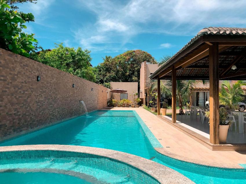 Casa Canto na Vila, condomínio a poucos metros do rio e praia de Imbassaí