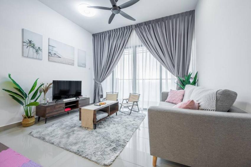 5min Sunway Cozy Playground 3BR 2-7pax WIFI