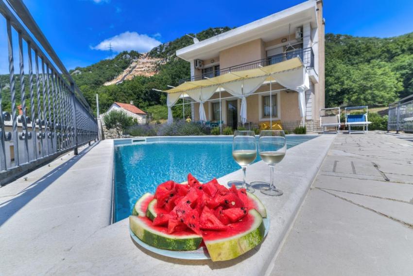 Elegant villa with private pool near Bakar