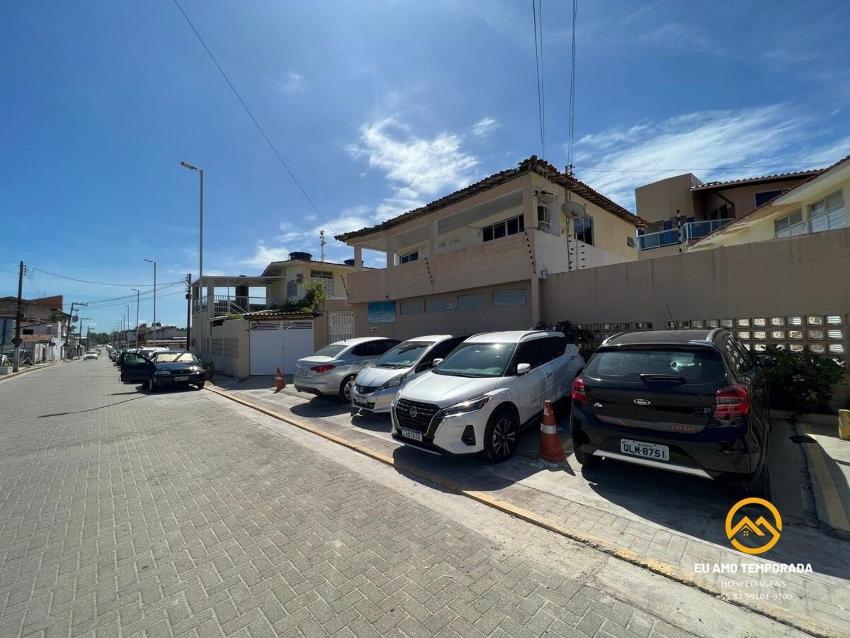 EUAMOTEMPORADA - Apartamento Duplex, Varanda com Vista para o Mar, Wifi, Condomínio com Piscina