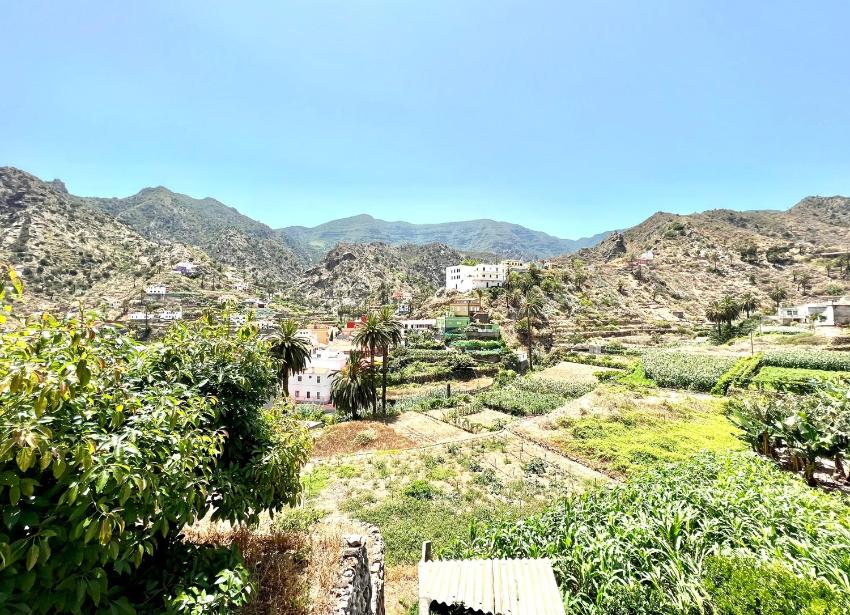 Casa Rural con Wifi y estupenda vista a la montana en Vallehermoso, La Gomera