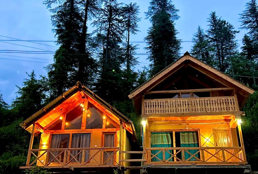 The forest cabin Jibhi