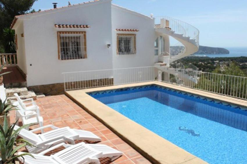 Bellevue - sea view holiday home with private pool in Benissa