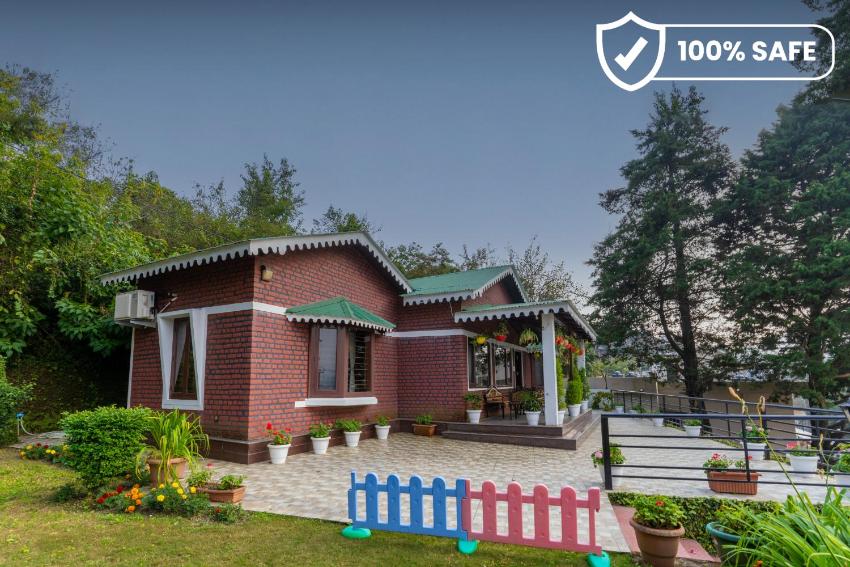 SaffronStays Gardens On The Lake, Bhimtal - pet-friendly garden villa by the lake