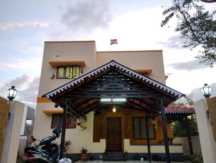A Chettinad villa - Coimbatore- on way to isha-Adiyogi/maruthamalai/perur