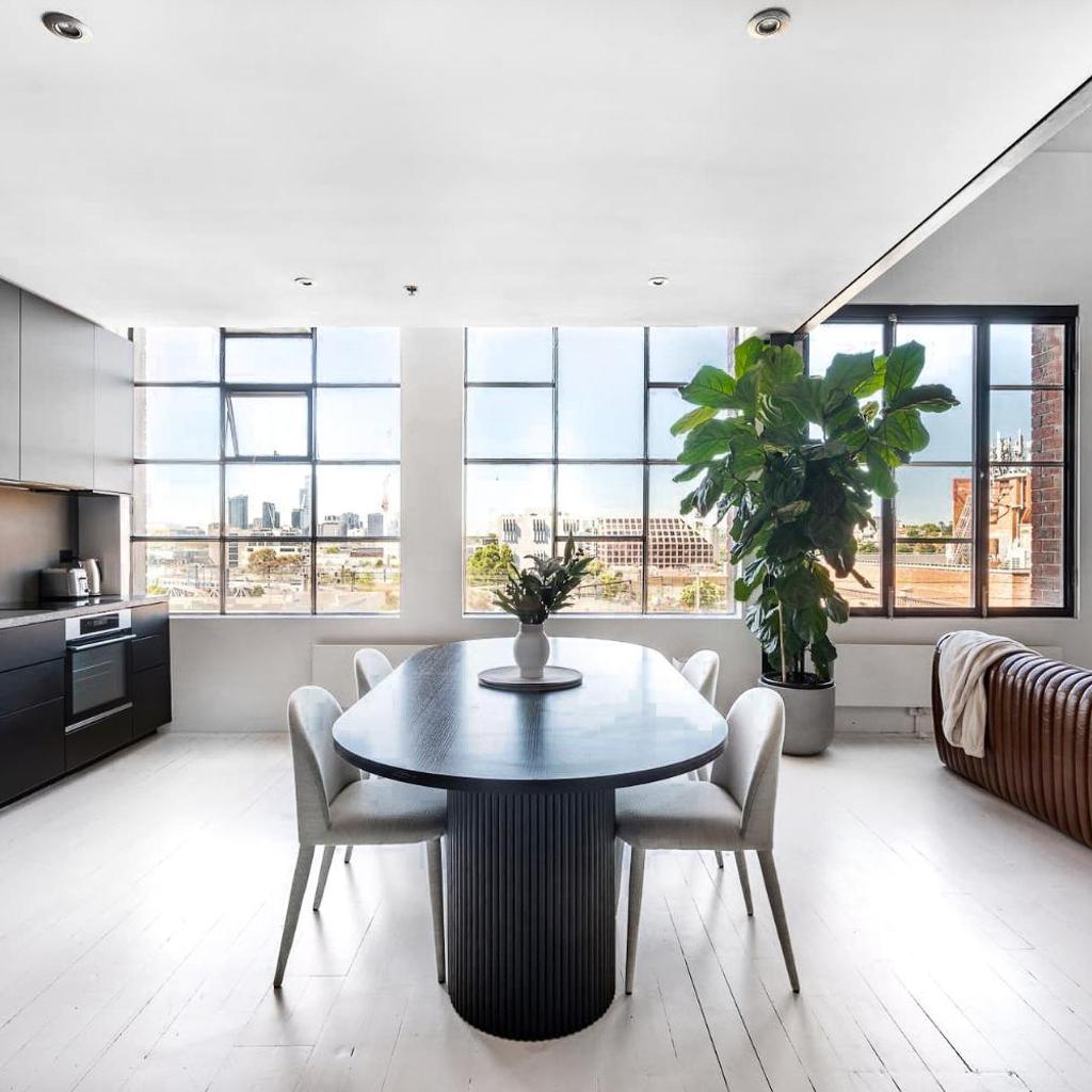 Photograph of New York Converted Warehouse Apartment in Richmond