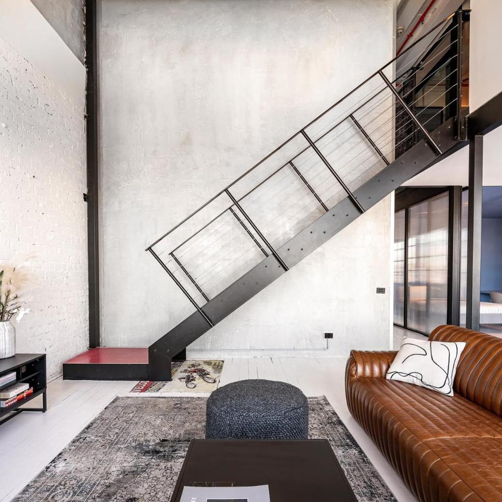 Photograph of New York Converted Warehouse Apartment in Richmond