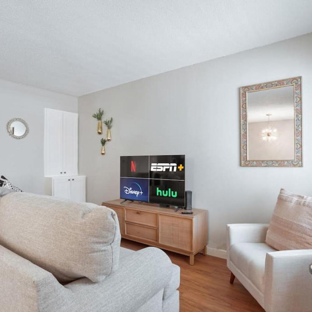Photograph of Cook and Gather Around in a Fully Equipped Apartment