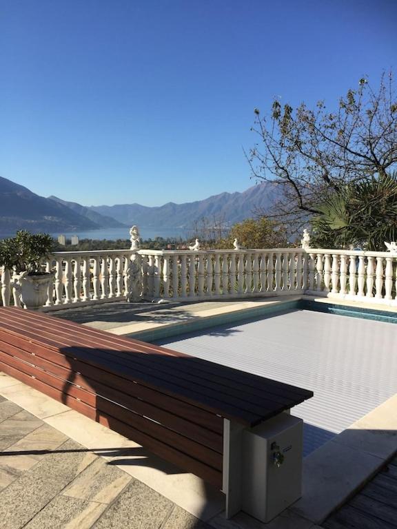 Image 39 - Ferienhaus Patrizia with a fantastic view of Lake Maggiore and the pool