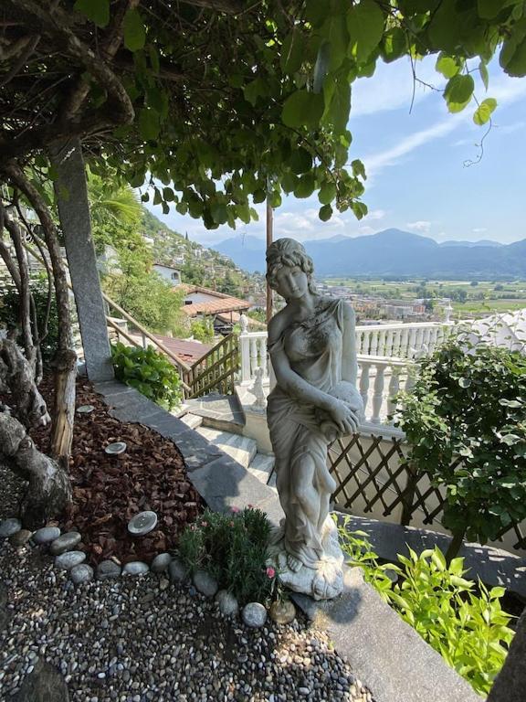 Image 42 - Ferienhaus Patrizia with a fantastic view of Lake Maggiore and the pool