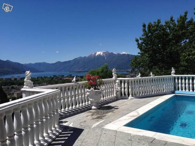 Image 1 - Ferienhaus Patrizia with a fantastic view of Lake Maggiore and the pool