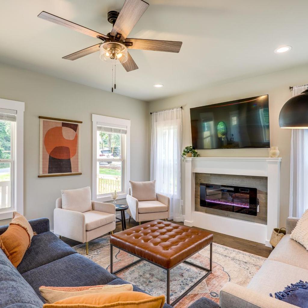 Photograph of Getaway w/ Fire Pit: 3 Mi to River Arts District!