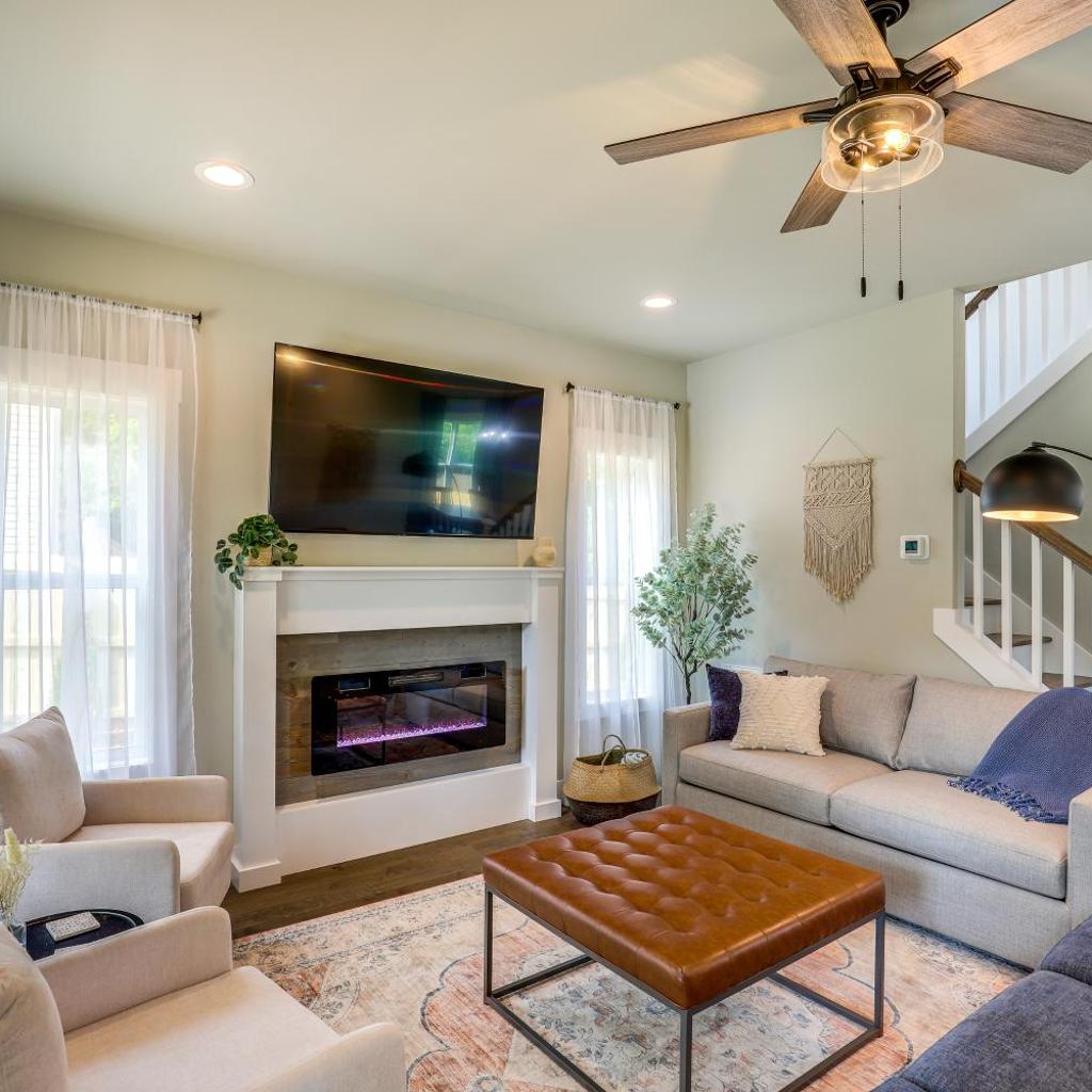 Photograph of Getaway w/ Fire Pit: 3 Mi to River Arts District!