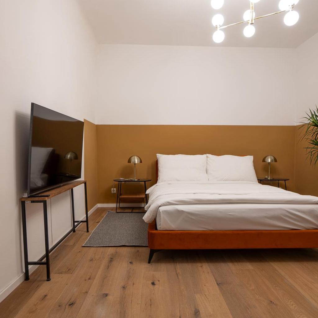 Photograph of Stylish central 1-bedroom apartment with a terrace