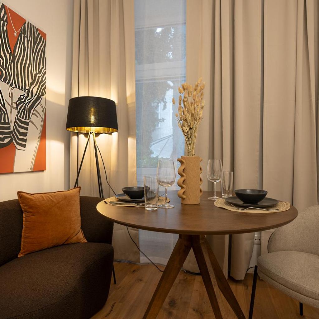 Photograph of Stylish central 1-bedroom apartment with a terrace