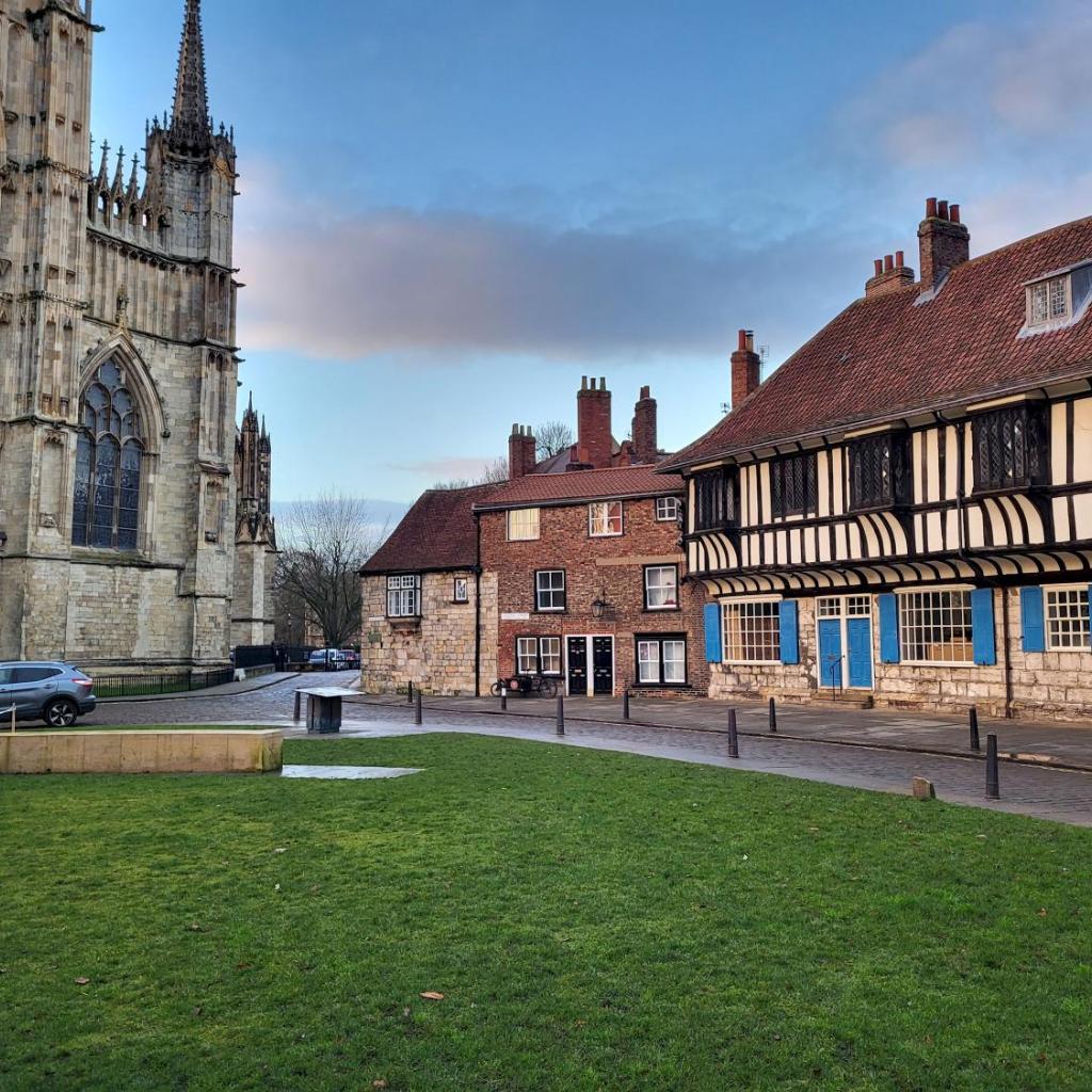 Photograph of York Minster Garden