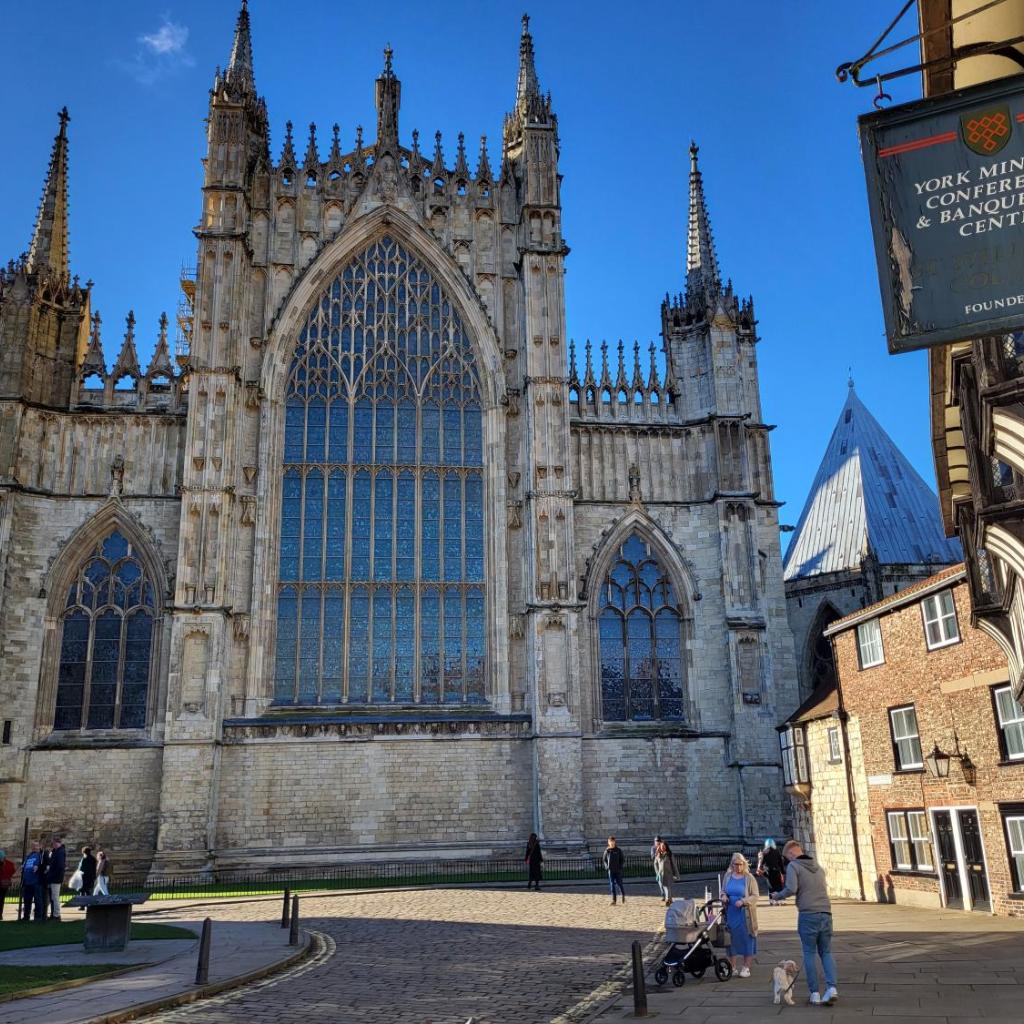 Photograph of York Minster Garden