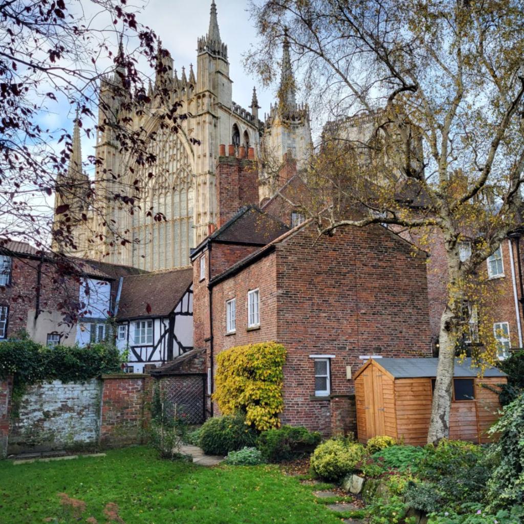 Photograph of York Minster Garden
