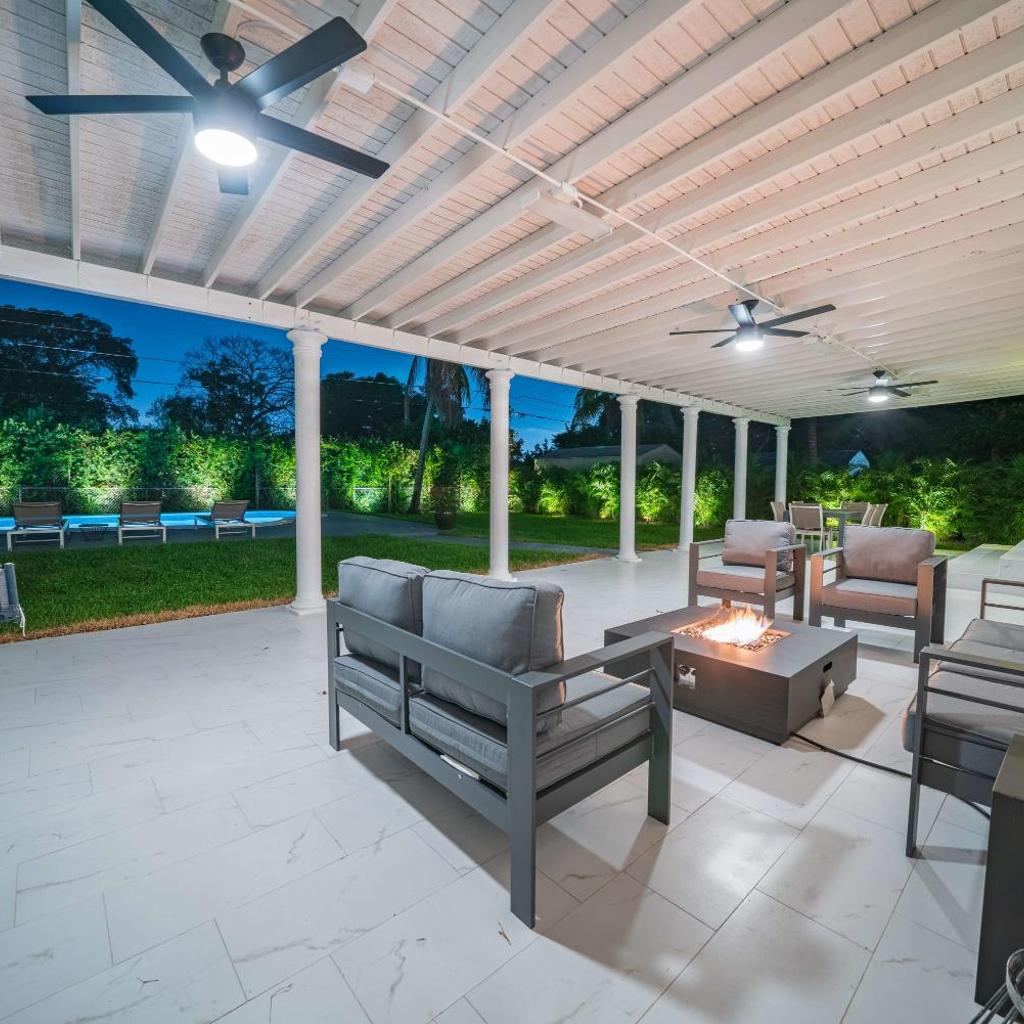 Photograph of Luxury Villa Bianca Pool Movie Theatre Fire Pit