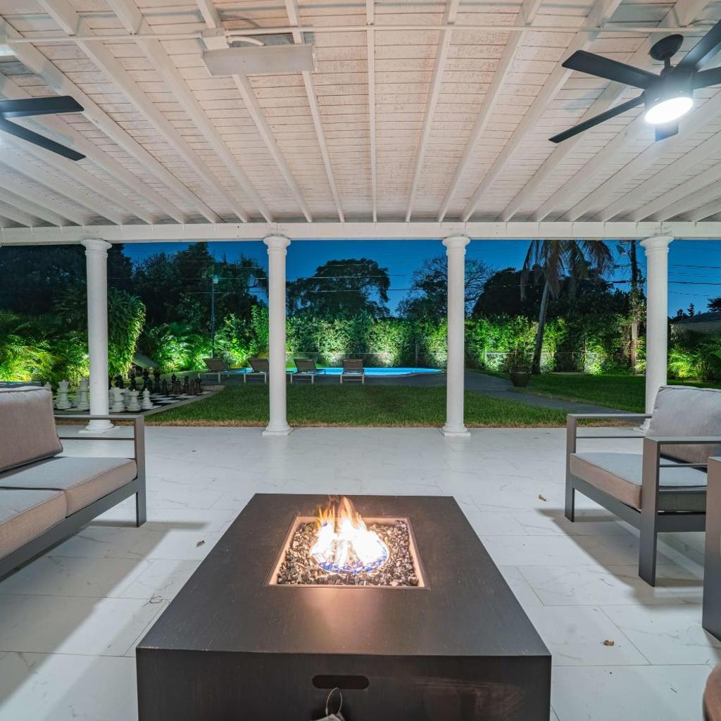 Photograph of Luxury Villa Bianca Pool Movie Theatre Fire Pit