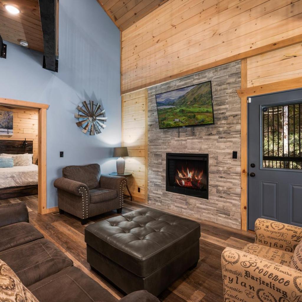 Photograph of Haven cabin