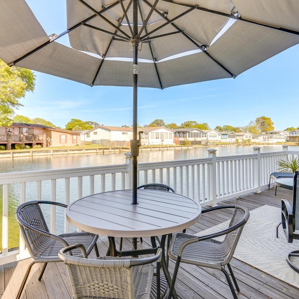 Photograph of Deck & Pool Access: Myrtle Beach Getaway