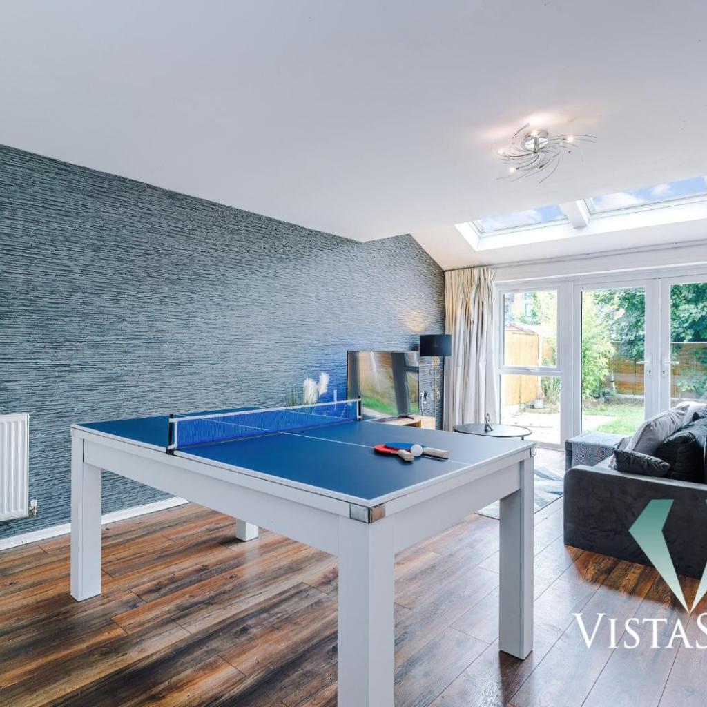 Photograph of Spacious 3BDR House By Vista Stays Short Lets & Serviced Accommodation Salford With Pool Table & Free Parking