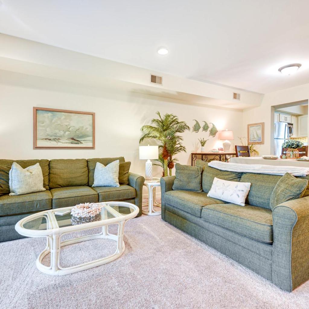 Photograph of Patio + Pool Access: North Myrtle Beach Retreat!
