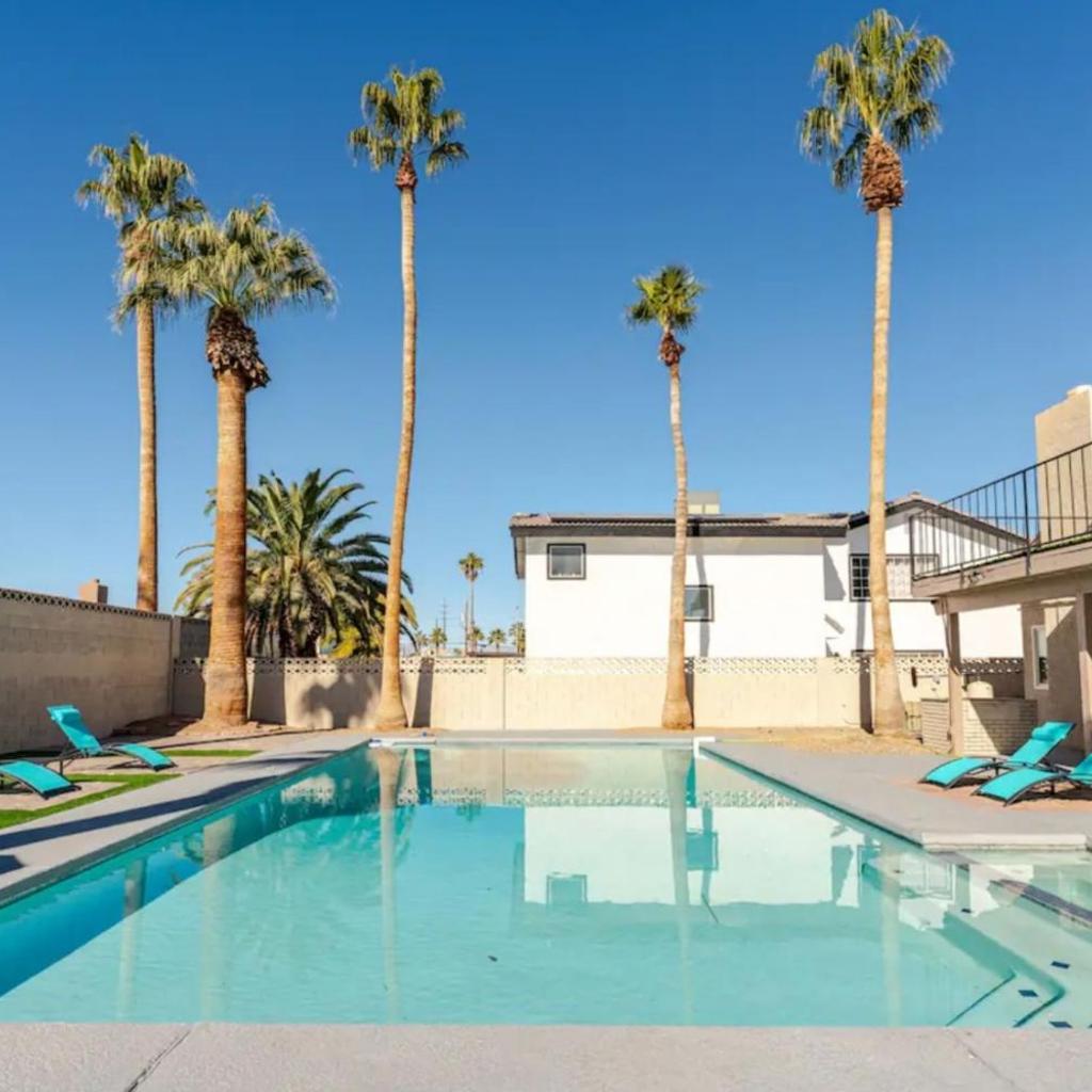 Photograph of Oasis in the desert with huge heated Pool and SPA