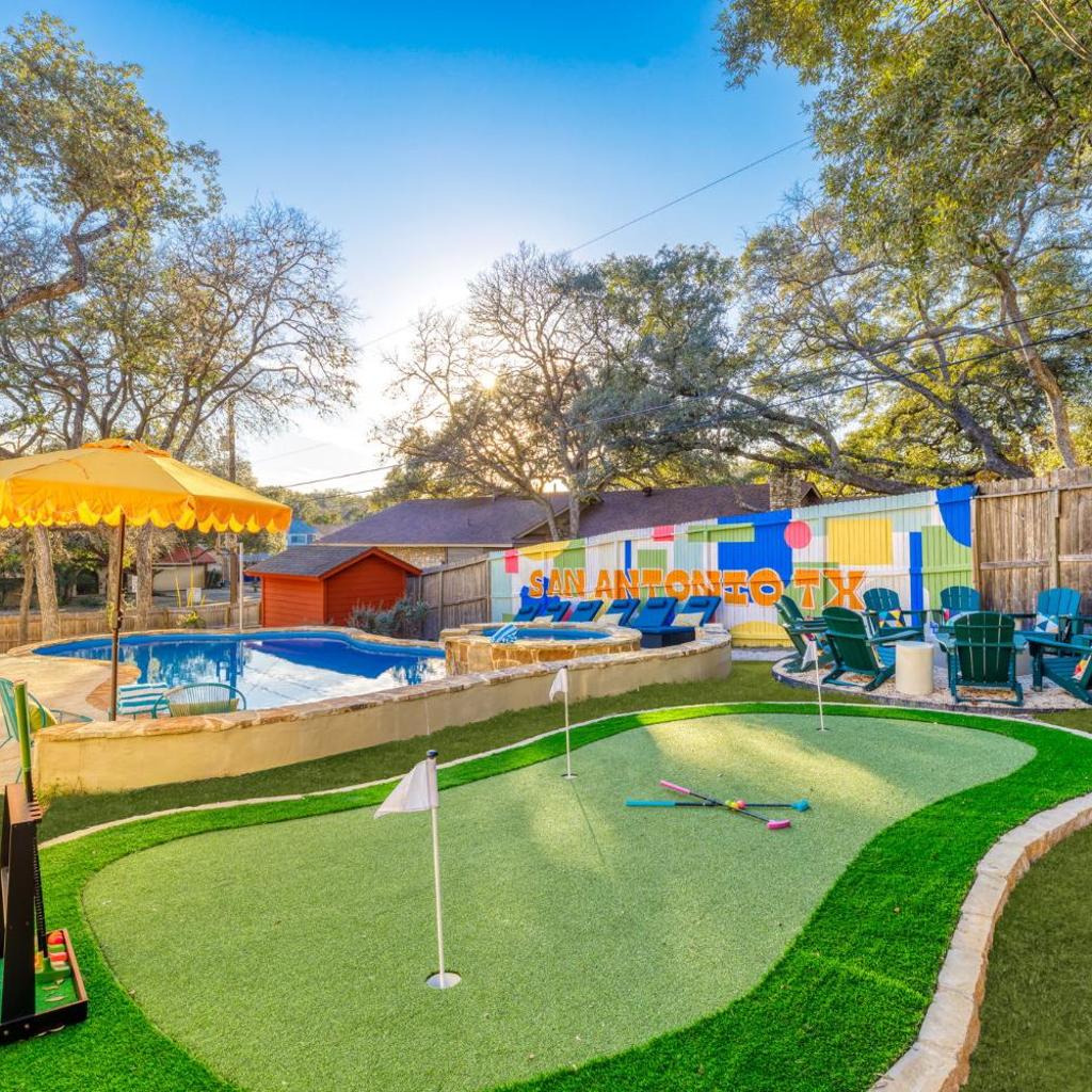 Photograph of Sleeps 18 Basketball Court Heated Pool Games