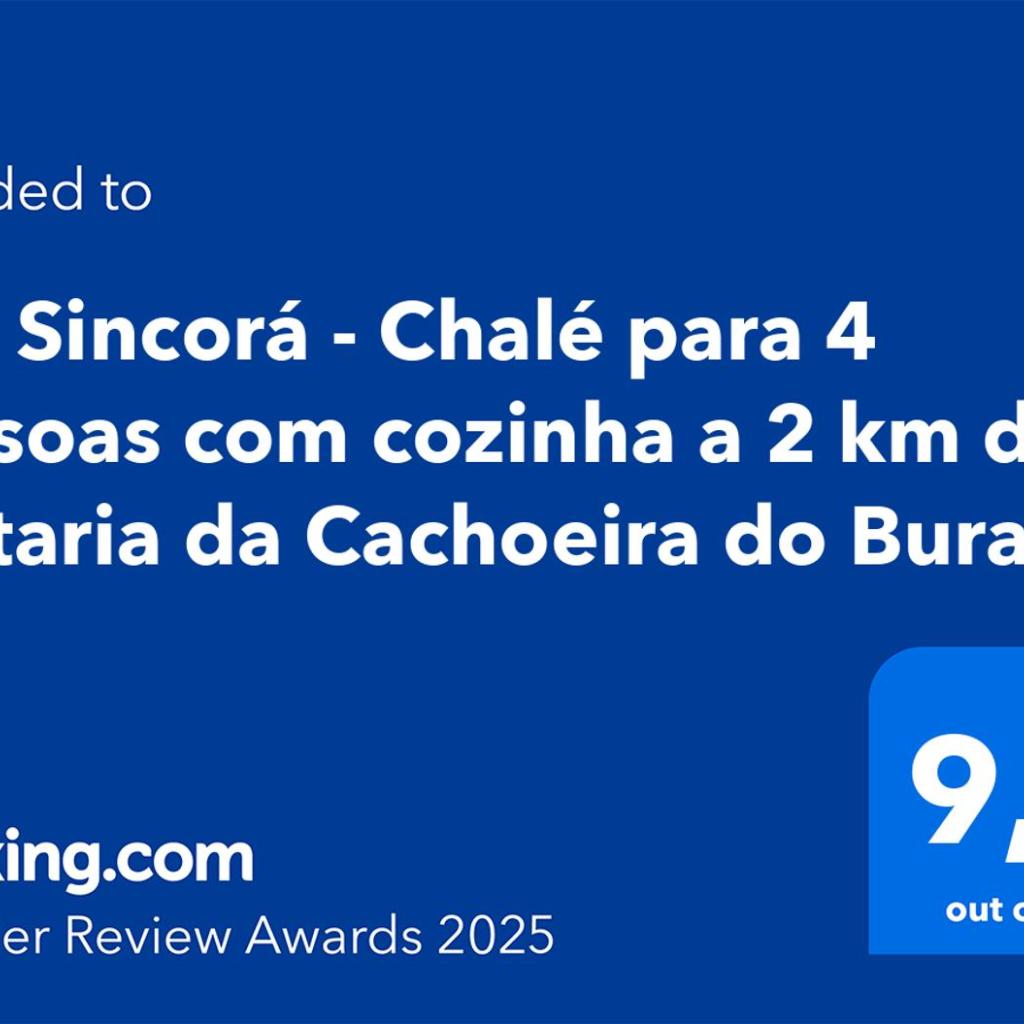 Vila Sincorá - Chalé para 4 pessoas com cozinha a 2 km da portaria da Cachoeira do Buracão — foto 4