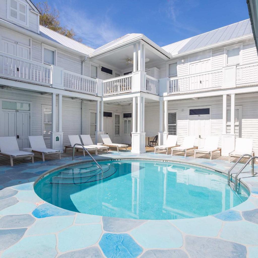 Photograph of Deluxe Queen at the Curry Mansion - Parking & Heated Pool!