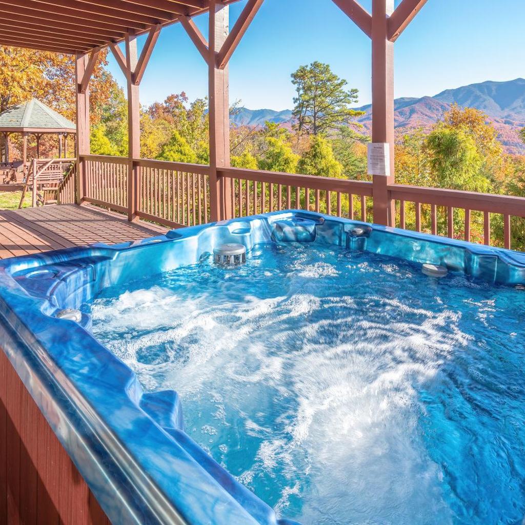 Photograph of Million Views Hot Tub Game Room Sleeps 25