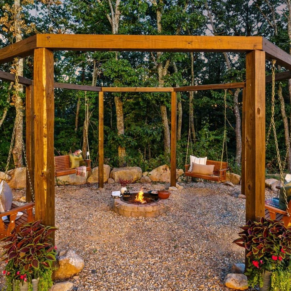 Photograph of Honeybear Hideaways - Modern Luxurious Cabin with Pool, Hot Tub, Fire Place, Game Room and Theater Room