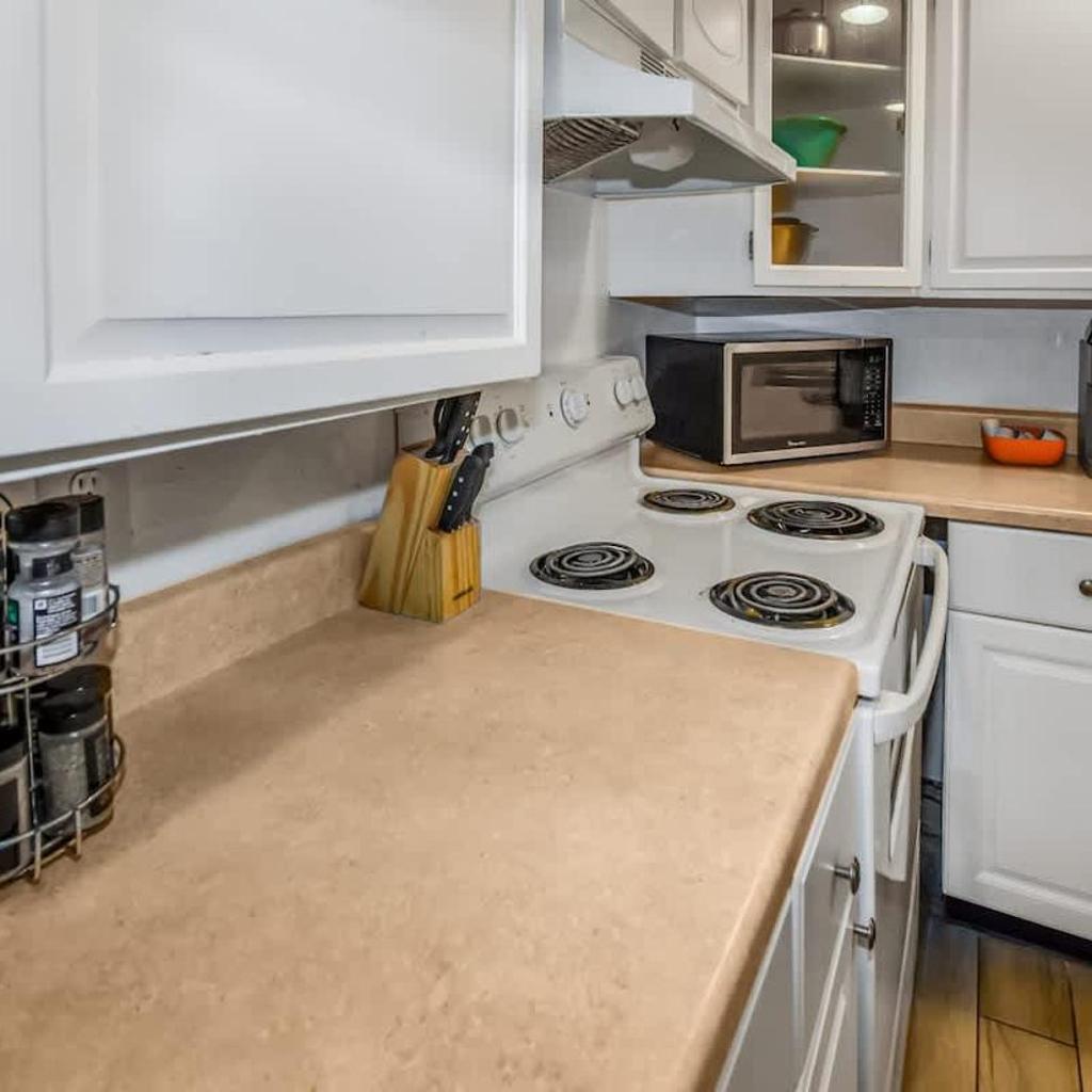 Photograph of Cozy Mountain-Inspired Lower Unit in Denver