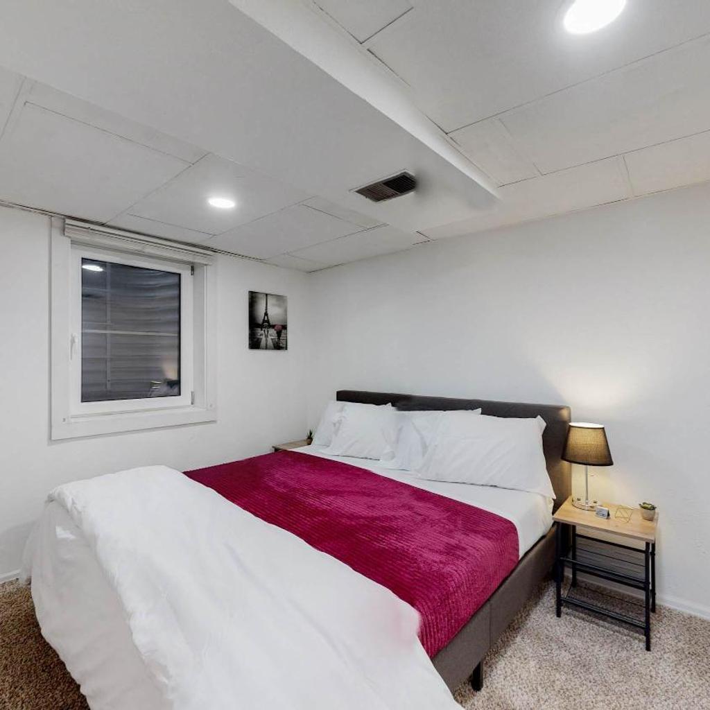 Photograph of Cozy Mountain-Inspired Lower Unit in Denver