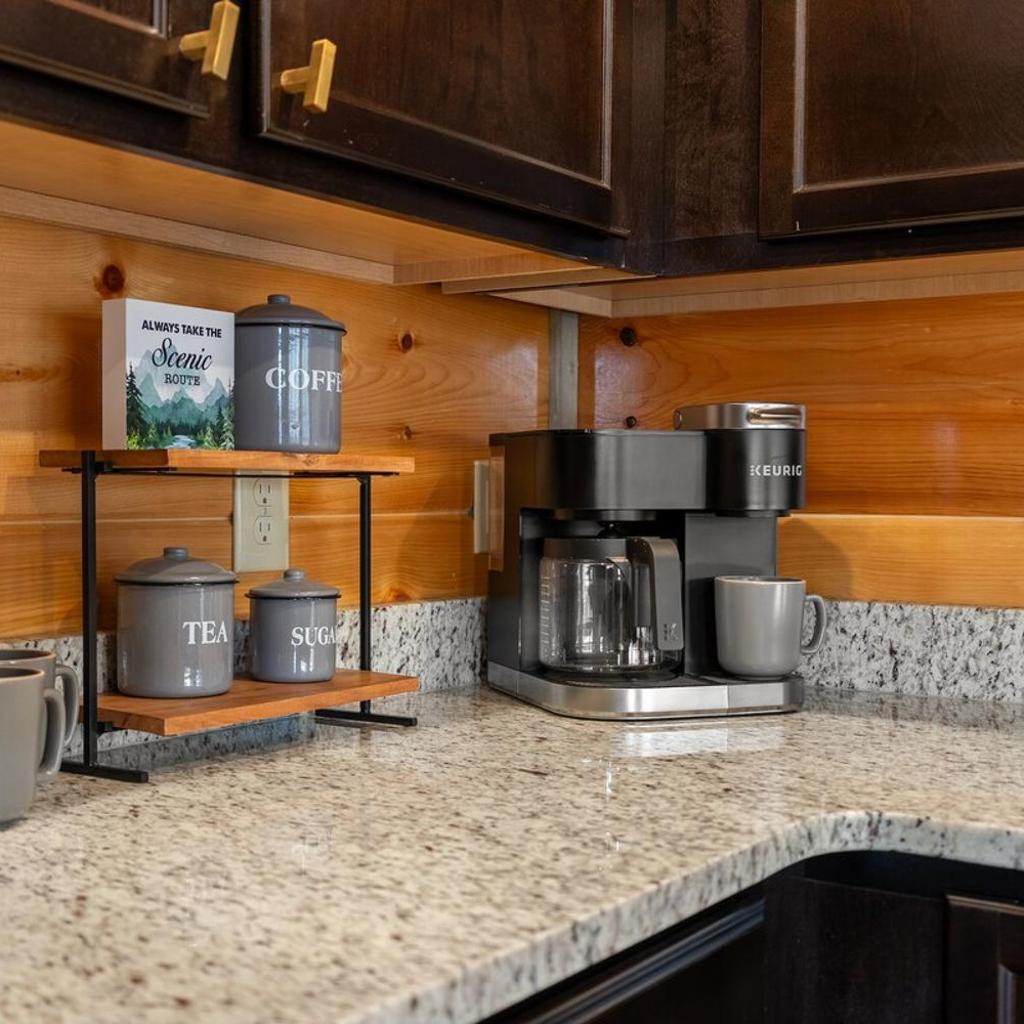 Photograph of Honeybear Hideaways - New Bear-Themed Cabin Cozy and Family Friendly Retreat with Indoor Pool, Game Room, Bear Room and Hot Tub