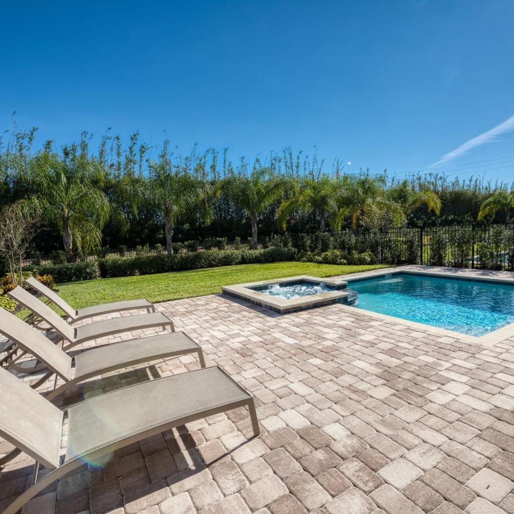 Photograph of Lovely Home With Private Pool And Air Hockey Table Near Disney With Waterpark & Resort Access At Encore Resort - 7467Mr