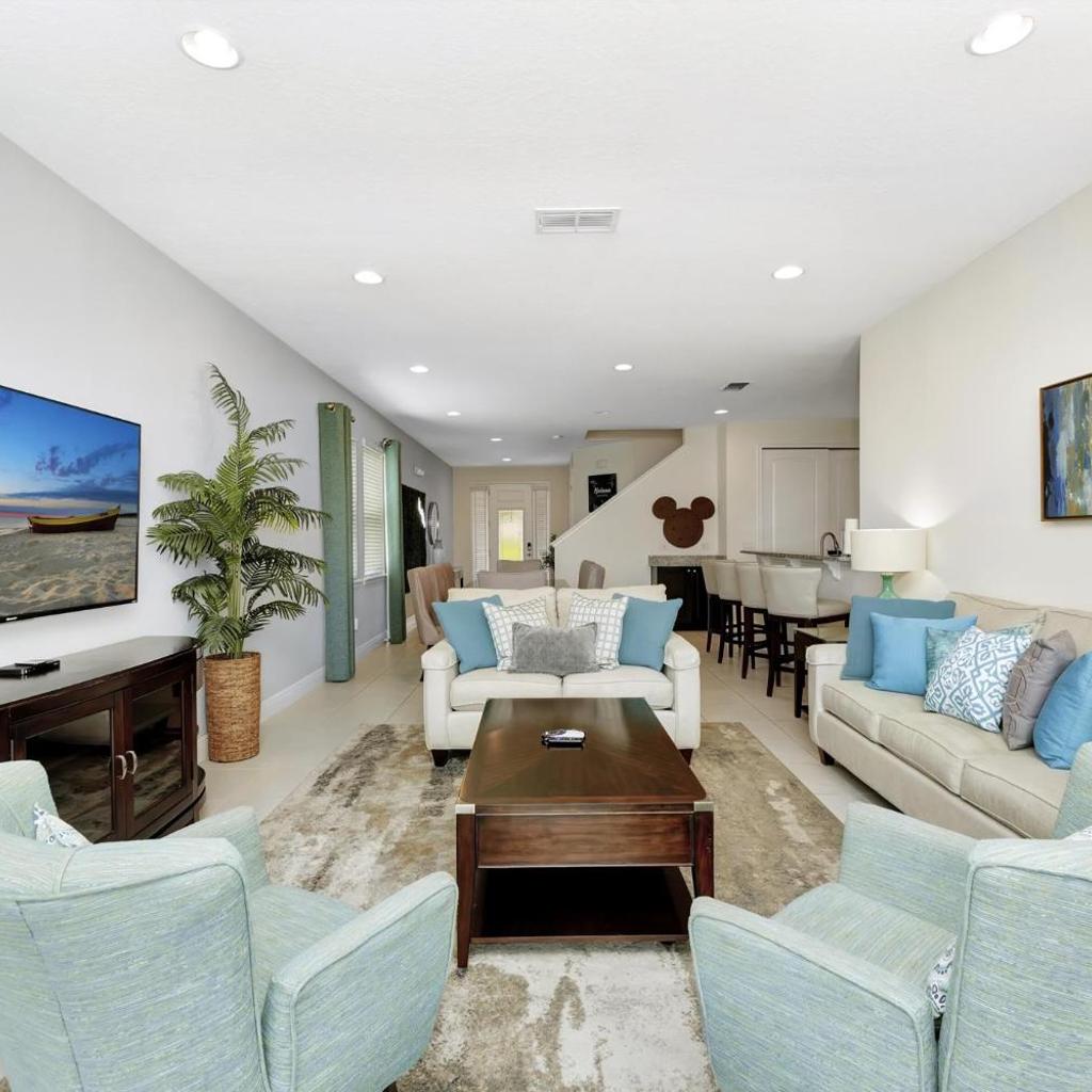 Photograph of Vibrant Home Near Disney With Private Pool, Game Room And Waterpark & Resort Access At Encore Resorts Reunion - 7572Mr